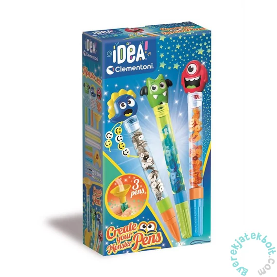 Clementoni - Idea - Toll alkotó készlet - Monster (18833)