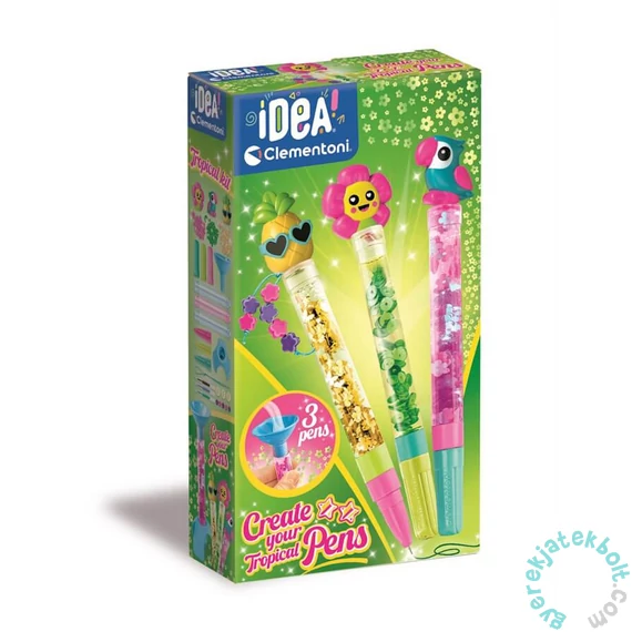 Clementoni - Idea - Toll alkotó készlet - Tropical (18830)