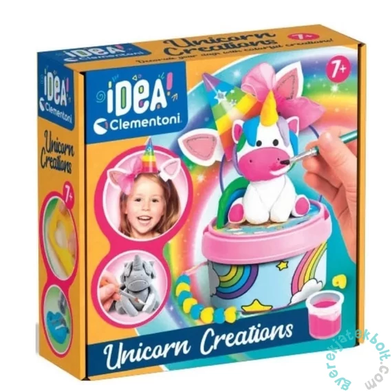 Clementoni Idea - Unicorn Creations - Unikornis kreatív alkotószett (18281)