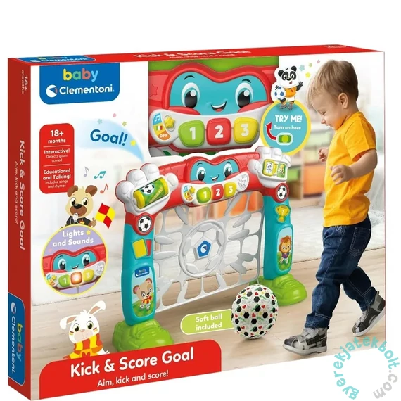 Clementoni - Interaktív focikapu fénnyel és hanggal (17995)
