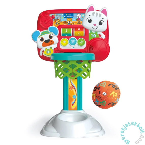 Clementoni - Interaktív kosárlabda palánk (17589)