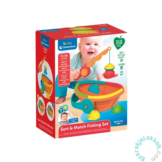 Clementoni - Play for future szivárvány horgász szett (17581)