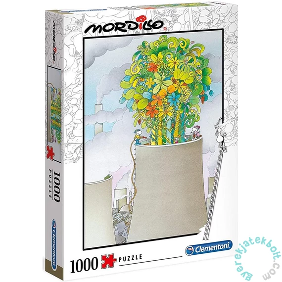 Clementoni 1000 db-os puzzle - A gyógyír, Mordillo (39535)
