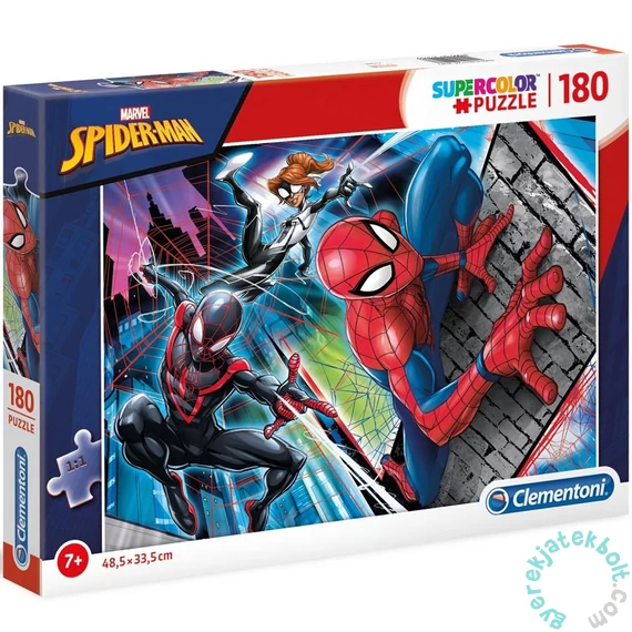 Clementoni 180 db-os Szuper Színes puzzle - Pókember (29293)