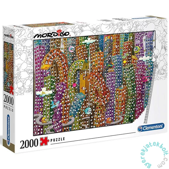 Clementoni 2000 db-os puzzle - A dzsungel, Mordillo (32565)