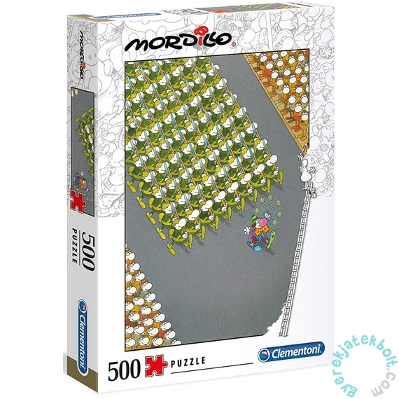 Clementoni 500 db-os puzzle - Felvonulás, Mordillo (35078)