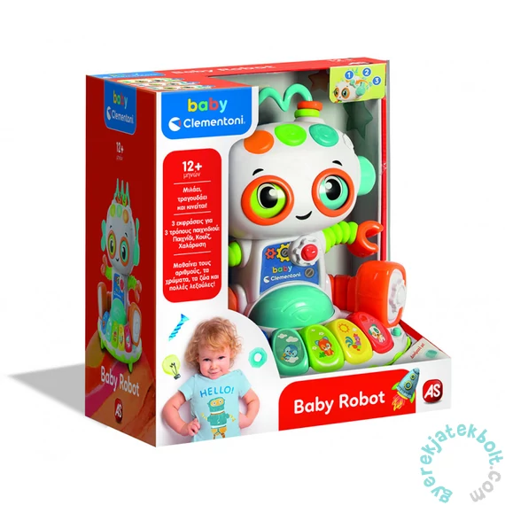 Clementoni Baby robot - interaktív játék (50185)