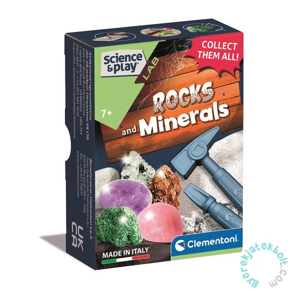 Science &amp; Play - Lab - Rocks and minerals (75095)