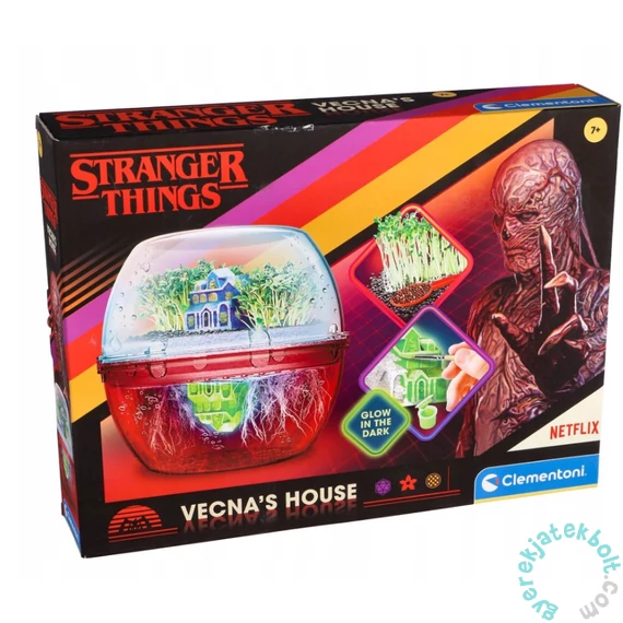 Clementoni - Stranger Things - Vecny House Upside‑Down Terrárium (18802)