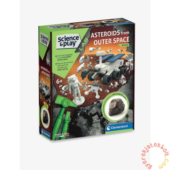 Clementoni - Tudomány és játék - Aszteroidák a világűrből játékszett