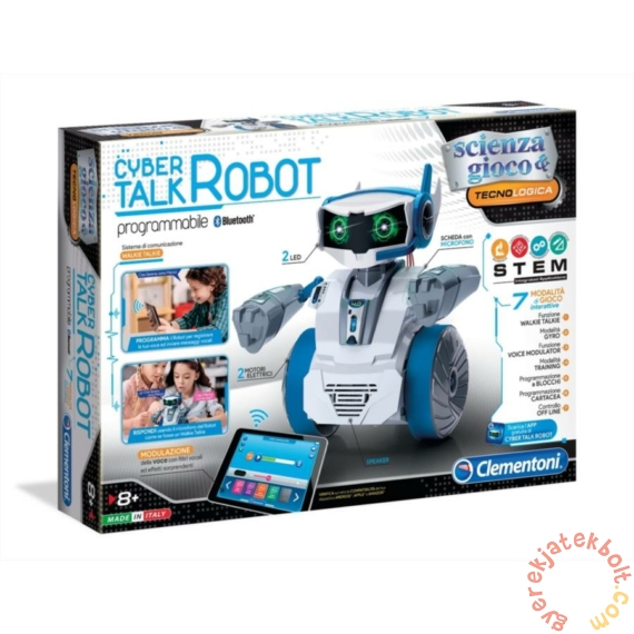 Clementoni - Tudomány és játék - Cyber Talk beszélő robotfigura