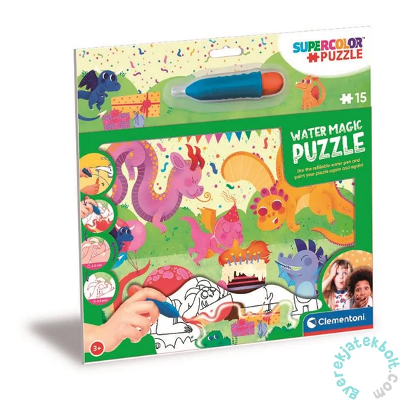 Clementoni 15 db-os Water Magic puzzle - Baby Dragons (22245)