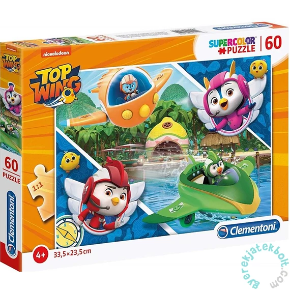 Clementoni 60 db-os puzzle - Szuper szárny (26057)