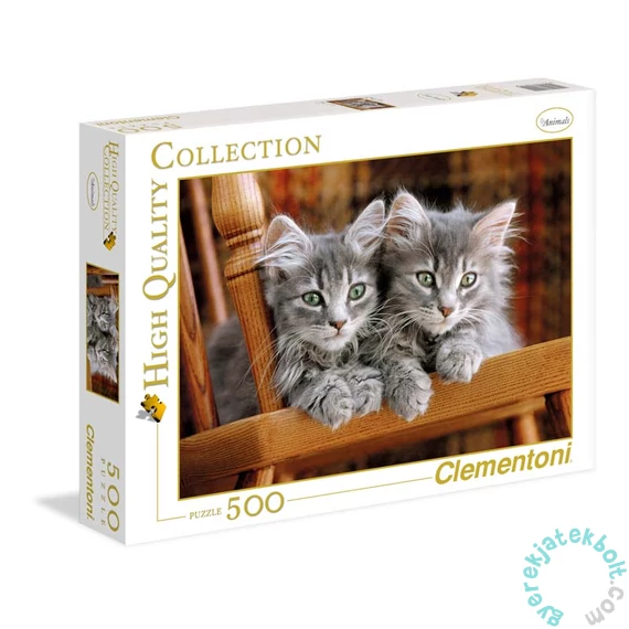 Clementoni 500 db-os puzzle - Cicák (30545)