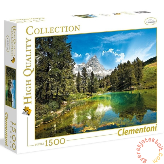Clementoni 1500 db-os puzzle - Kék tó (31680)