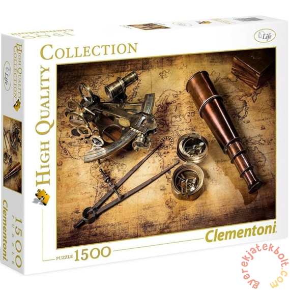 Clementoni 1500 db-os puzzle - Kincsvadászat (31808)