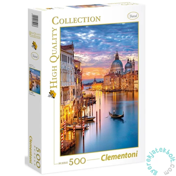 Clementoni 500 db-os puzzle - Velence fényei (35056)