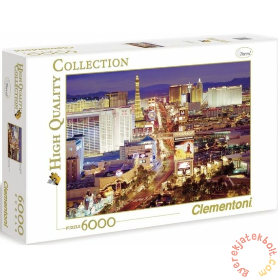 Clementoni 6000 db-os puzzle - Las Vegas (36510)