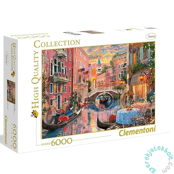 Clementoni 6000 db-os puzzle - Naplemente Velencében (36524)