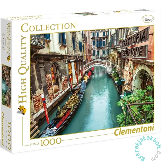 Clementoni 1000 db-os puzzle - Velence, Olaszország (39458)