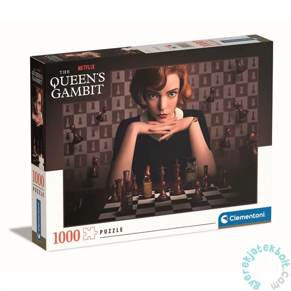 Clementoni 1000 db-os puzzle - The Queens Gambit - A vezércsel (39697)