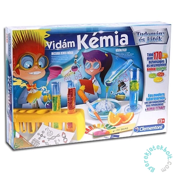 Clementoni - Tudomány és játék - Vidám Kémia (64992)