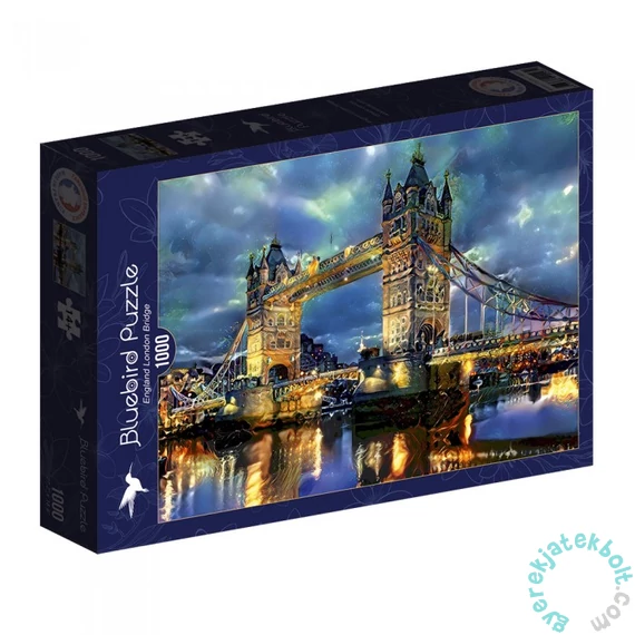 Bluebird 1000 db-os puzzle - Tower Bridge  England (90293)