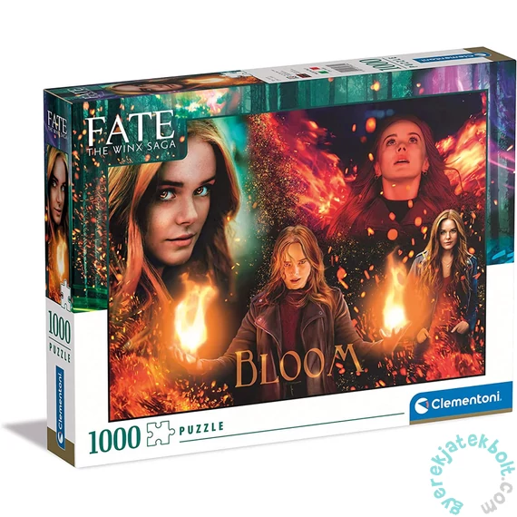 Clementoni 1000 db-os puzzle - Fate:The Winx Saga - Bloom (39689)