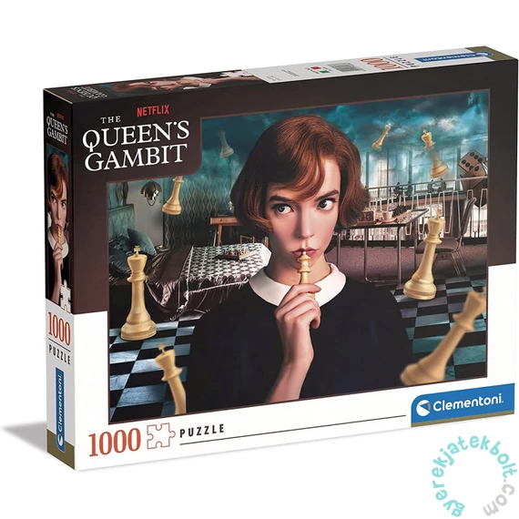 Clementoni 1000 db-os puzzle - The Queens Gambit - A vezércsel (39698)