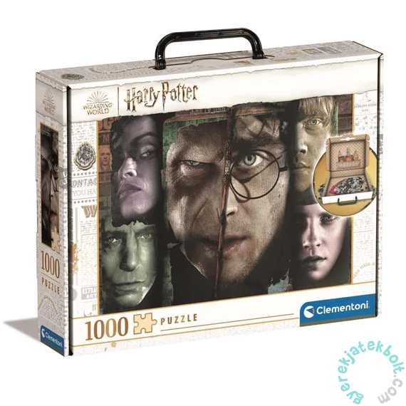 Clementoni 1000 db-os puzzle bőröndben Harry Potter (39655)
