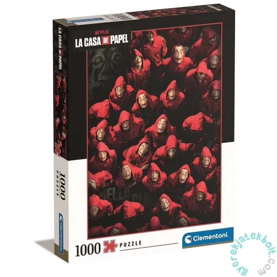 Clementoni 1000 db-os puzzle - Nagy Pénzrablás (39654)