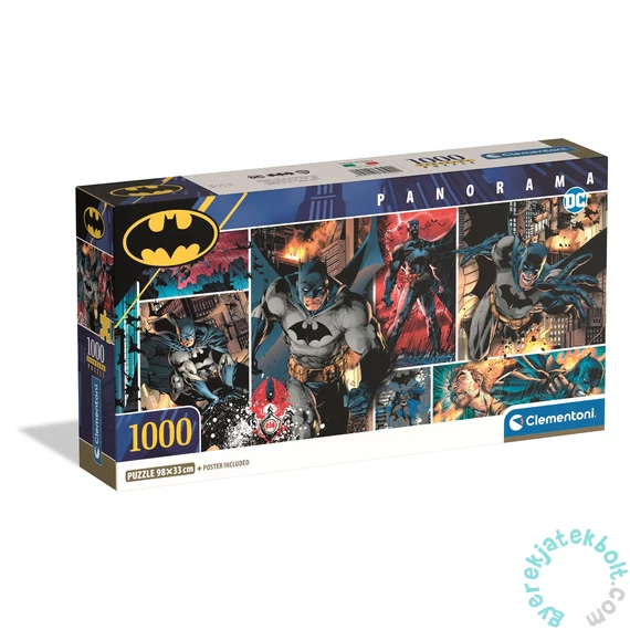 Clementoni 1000 db-os Panoráma puzzle - Batman (39500)