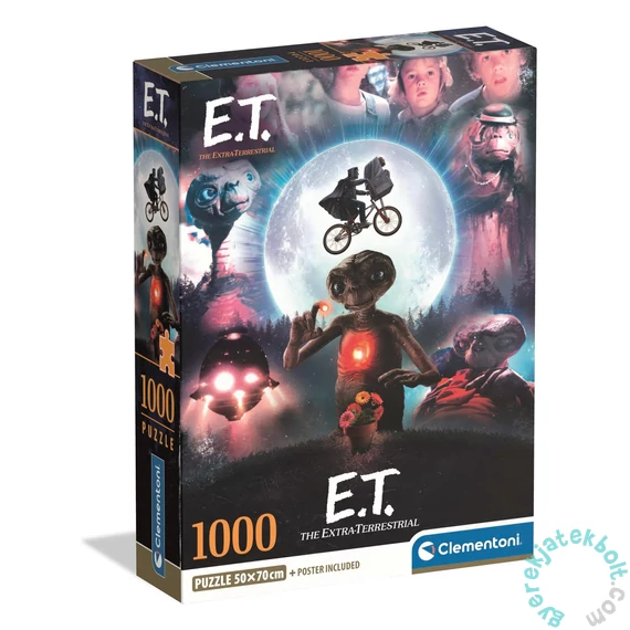 Clementoni 1000 db-os puzzle - Cult Movies - E.T. (37516)