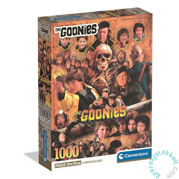 Clementoni 1000 db-os puzzle - Cult Movies - Goonies (37515)