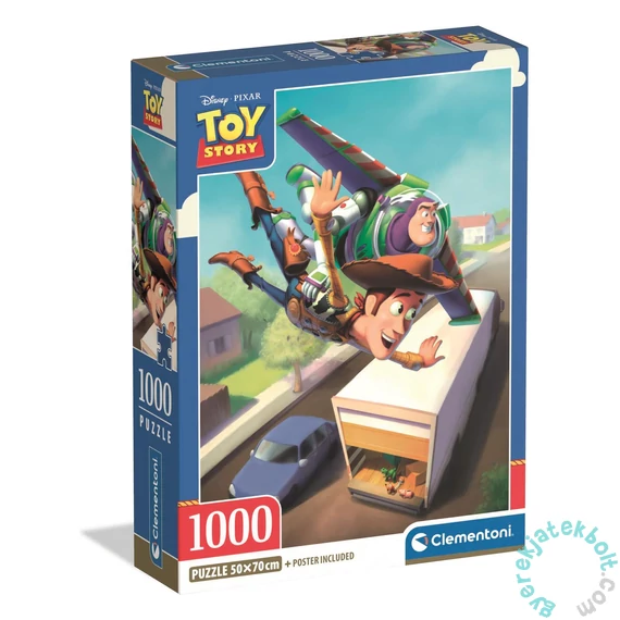 Clementoni 1000 db-os puzzle - Disney - Toy Story (37517)