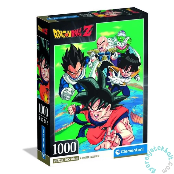 Clementoni 1000 db-os puzzle - High Quality Collection - Dragon Ball (37051)