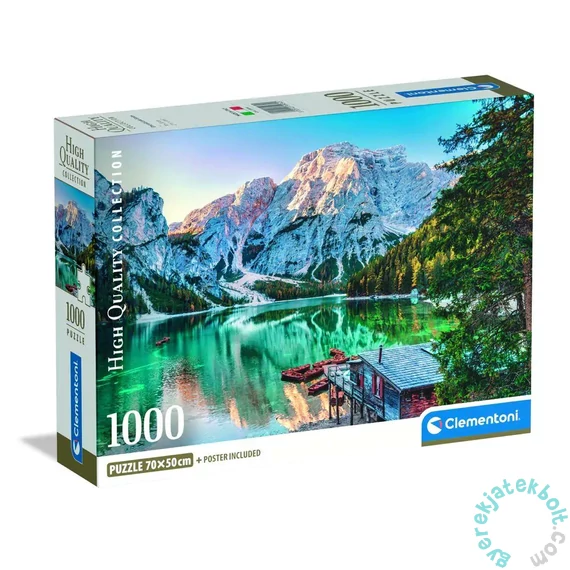 Clementoni 1000 db-os puzzle - High Quality Collection - Emerald tó (39934)