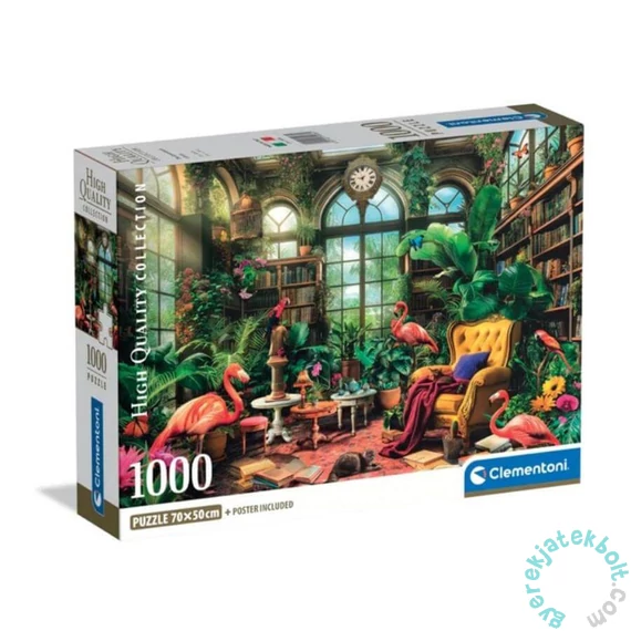 Clementoni 1000 db-os puzzle - High Quality Collection - Greenhouse (39936)