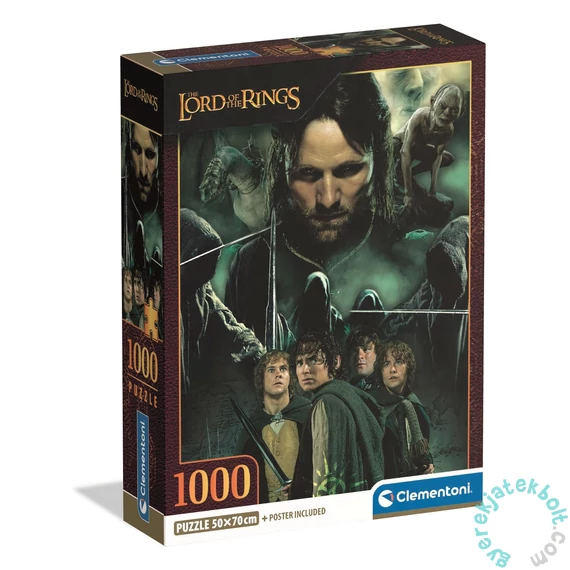 Clementoni 1000 db-os puzzle - Lord Of The Ring (39963)