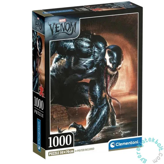 Clementoni 1000 db-os puzzle - Marvel - Venom (39879)