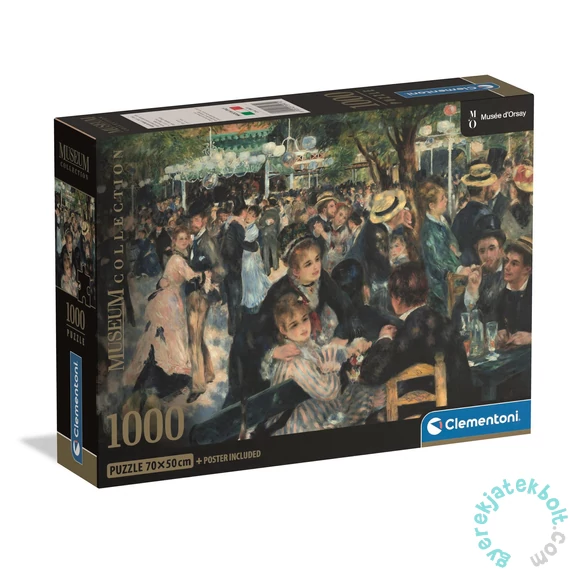 Clementoni 1000 db-os puzzle - Museum Collection - Bal Du Moulin (39971)