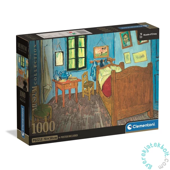 Clementoni 1000 db-os puzzle - Museum Collection - Bedroom In Arles (39968)