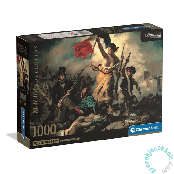 Clementoni 1000 db-os puzzle - Museum Collection - Liberty Leading (39973)