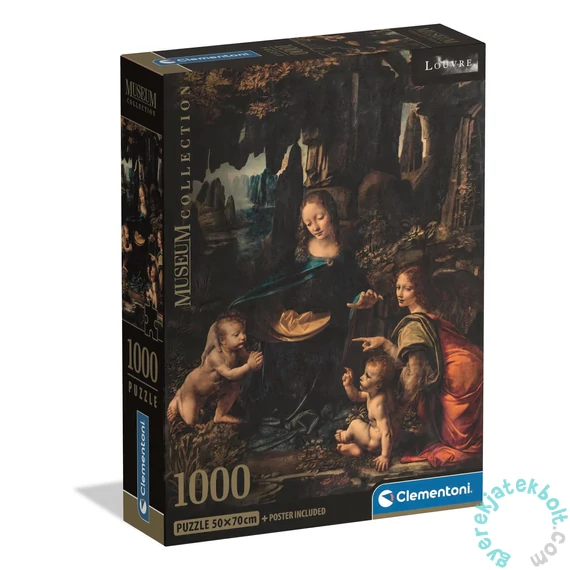 Clementoni 1000 db-os puzzle - Museum Collection - Virgin Rocks (39976)