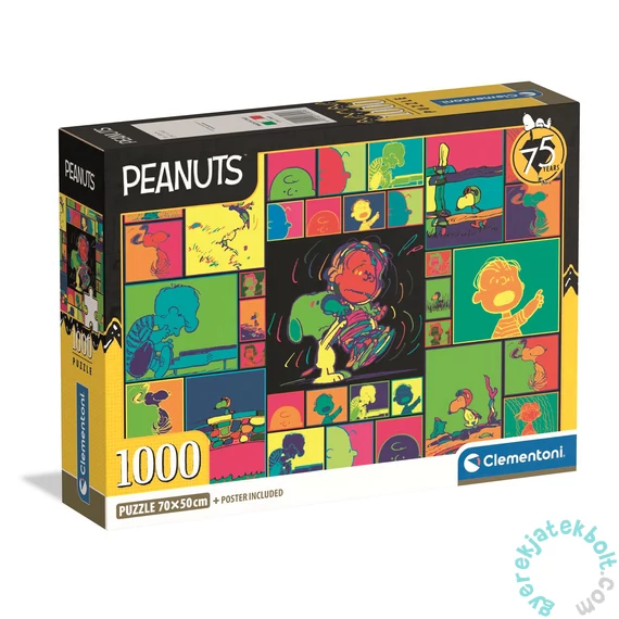 Clementoni 1000 db-os puzzle - Snoopy (37069)