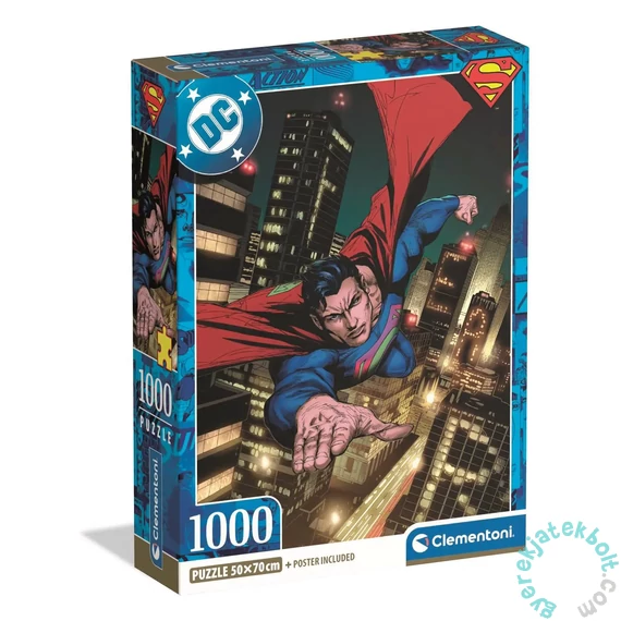 Clementoni 1000 db-os puzzle - Superman 2 (37506)