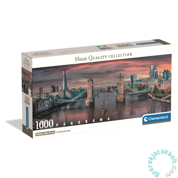Clementoni 1000 db-os - High Quality Collection - Panoráma puzzle - Across The River (39896)
