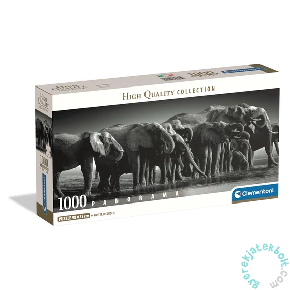 Clementoni 1000 db-os - High Quality Collection - Panoráma puzzle - Herd Of Gigants (39895)