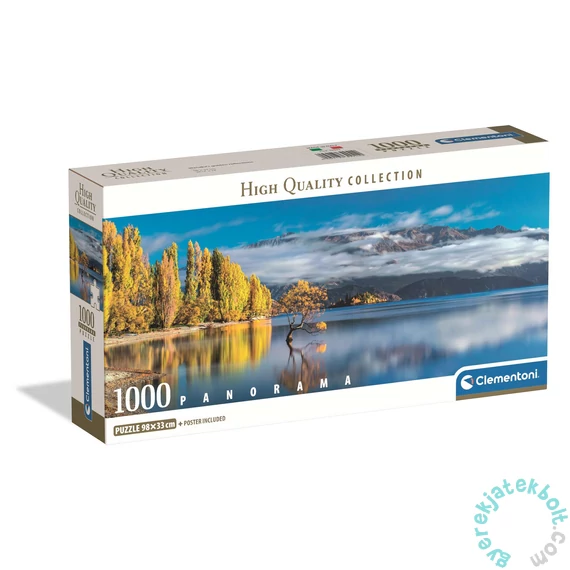 Clementoni 1000 db-os - High Quality Collection - Panoráma puzzle - Wanakas Golden (39942)