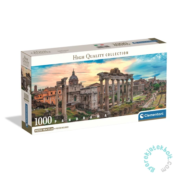 Clementoni 1000 db-os Panoráma puzzle - Twilight Over Eternal Empire (37115)